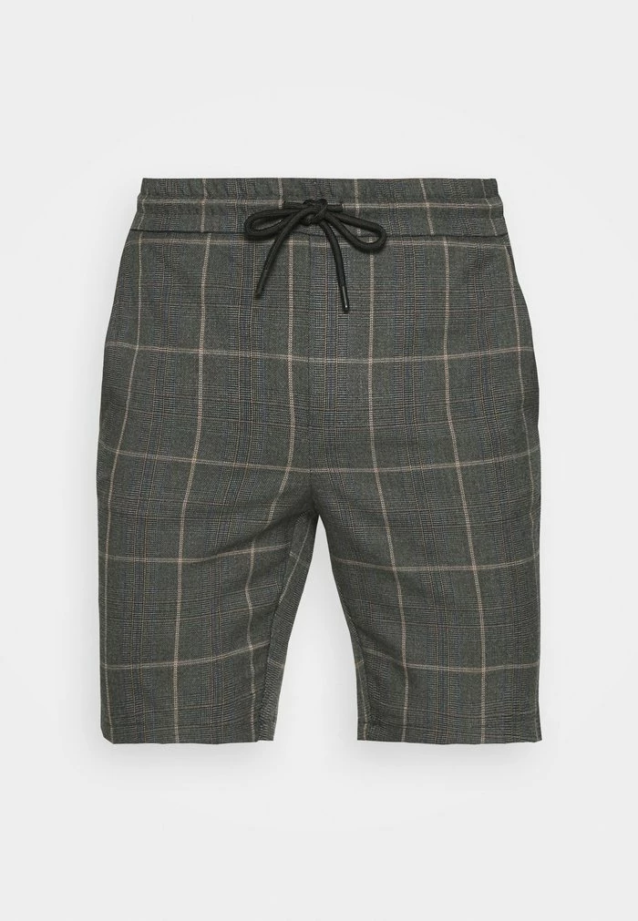Only & Sons ONSLINUS CHECK - Shorts - Brown/stone 6 Only & Sons ONSLINUS CHECK - Shorts - Brown/stone - Image 4