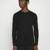 Only & Sons ONSALEX SOLID CREW NECK - Jumper - Black 1 Only & Sons ONSALEX SOLID CREW NECK - Jumper - Black -Only & Sons shop 53238a15757b4c1a9ff2821a5d7303ee
