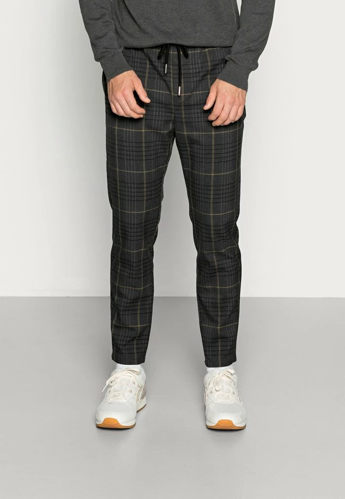 Only & Sons ONSLINUS CHECK PANT - Trousers - Almond 2 Only & Sons ONSLINUS CHECK PANT - Trousers - Almond