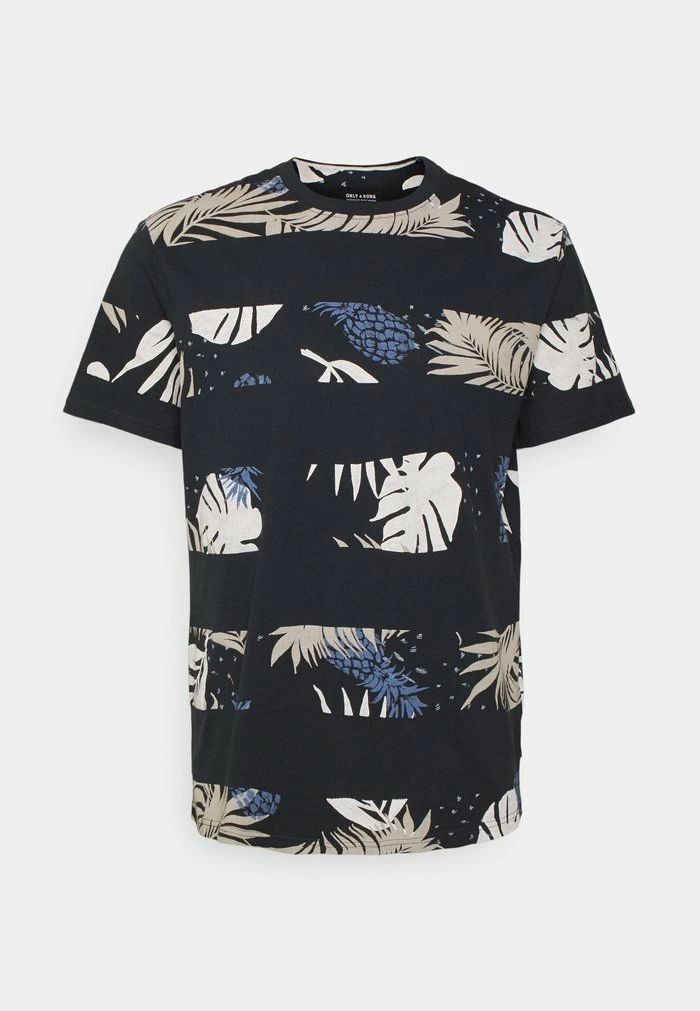 Only & Sons ONSMELODI TEE - Print T-shirt - Dark Navy 7 Only & Sons ONSMELODI TEE - Print T-shirt - Dark Navy - Image 5