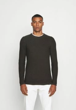 Only & Sons ONSDAN STRUCTURE CREW NECK - Jumper - Peat