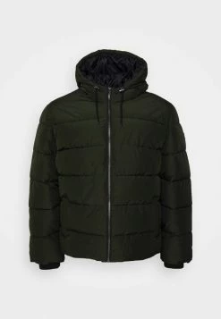 Only & Sons ONSMELVIN LIFE QUILT HOOD JACKET - Winter Jacket - Rosin