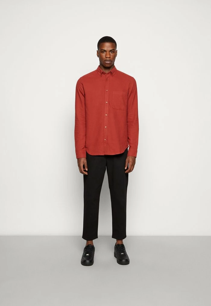 Only & Sons ONSTAM REGULAR - Shirt - Burnt Henna 4 Only & Sons ONSTAM REGULAR - Shirt - Burnt Henna - Image 2