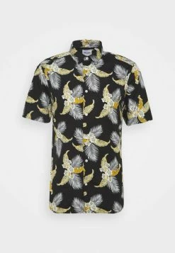 Only & Sons ONSKALLE LIFE LEAF SHIRT - Shirt - Black -Only & Sons shop 5e523372e1b44c439791e2bac3ee0089