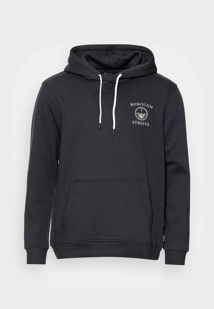 Only & Sons ONSKYLE VARSITY HOODIE - Sweatshirt - Dark Navy 6 Only & Sons ONSKYLE VARSITY HOODIE - Sweatshirt - Dark Navy - Image 4