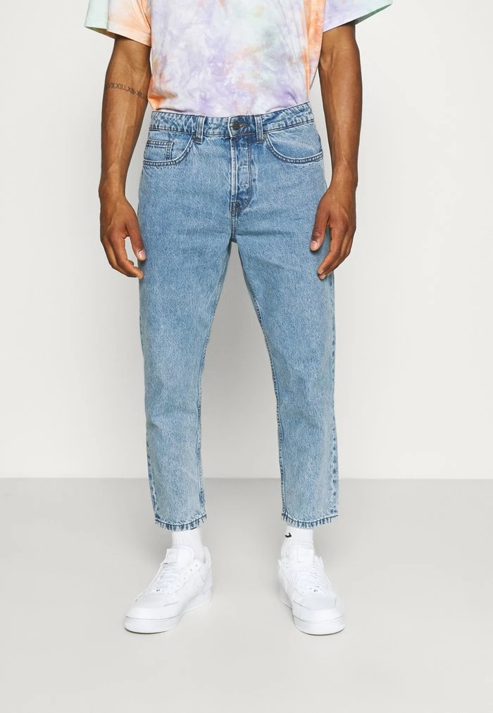 Only & Sons ONSAVI BEAM LIFE CROP - Relaxed Fit Jeans - Blue Denim 3 Only & Sons ONSAVI BEAM LIFE CROP - Relaxed Fit Jeans - Blue Denim