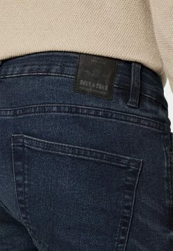 Only & Sons ONSWARP - Jeans Skinny Fit - Blue Denim -Only & Sons shop 5f468ef3139b4a379f4f53b4bd942326