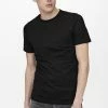 Only & Sons ONSBASIC SLIM O-NECK 2PACK - Basic T-shirt - Black 2 Only & Sons ONSBASIC SLIM O-NECK 2PACK - Basic T-shirt - Black -Only & Sons shop 602467932d6844549ed9b88dbace3a1f