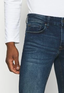 Only & Sons ONSWARP LIFE - Slim Fit Jeans - Blue Denim 11 Only & Sons ONSWARP LIFE - Slim Fit Jeans - Blue Denim -Only & Sons shop 603fc05231f242b29bbdeaad2fd6650b
