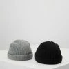 Only & Sons ONSSHORT BEANIE 2 PACK - Beanie - Black/grey Melange 1 Only & Sons ONSSHORT BEANIE 2 PACK - Beanie - Black/grey Melange -Only & Sons shop 62a9830fce664d168c6497f5e78c5bf6