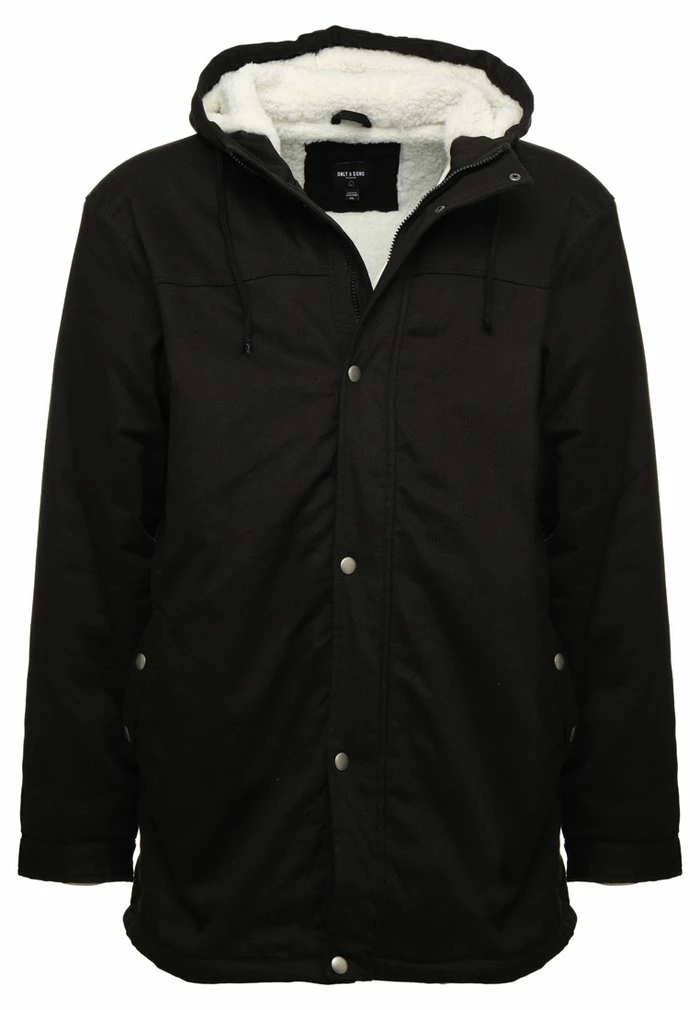 Only & Sons ONSALEX JACKET - Parka - Black 6 Only & Sons ONSALEX JACKET - Parka - Black - Image 4