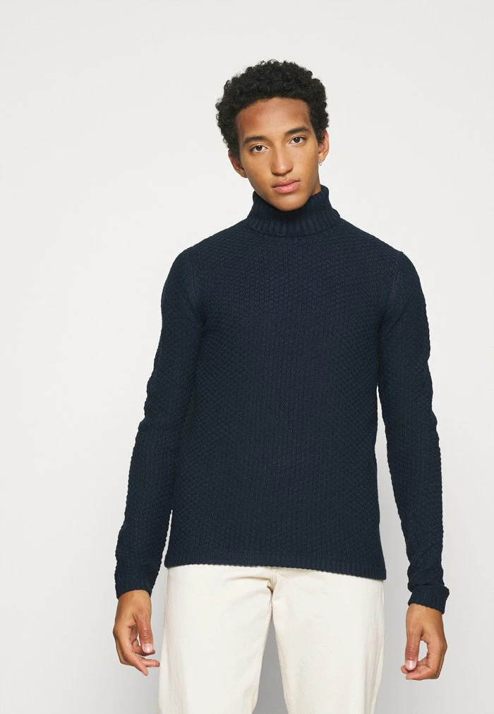 Only & Sons ONSLOCCER - Jumper - Dress Blues 3 Only & Sons ONSLOCCER - Jumper - Dress Blues