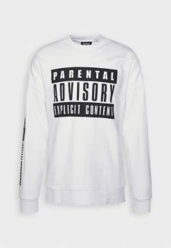 Only & Sons ONSTOBY PARENTAL CREW UNISEX - Sweatshirt - White -Only & Sons shop 69f6e04cfdf64351b99fbe501bfc481f
