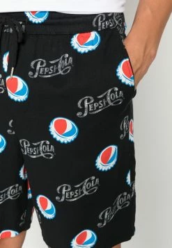 Only & Sons ONSPEPSI LIFE LICENSE - Shorts - Black -Only & Sons shop 6a98a66e895142a7acd1751ba3f3b49a