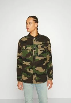 Only & Sons ONSCAM OVERSHIRT - Light Jacket - Bronze Green