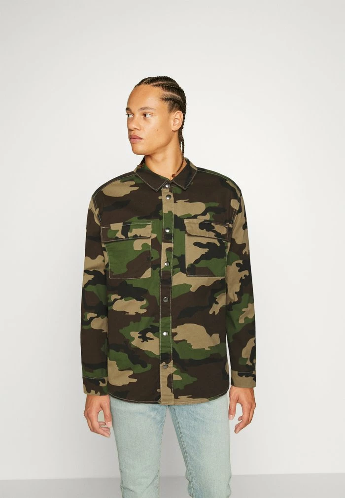 Only & Sons ONSCAM OVERSHIRT - Light Jacket - Bronze Green 3 Only & Sons ONSCAM OVERSHIRT - Light Jacket - Bronze Green