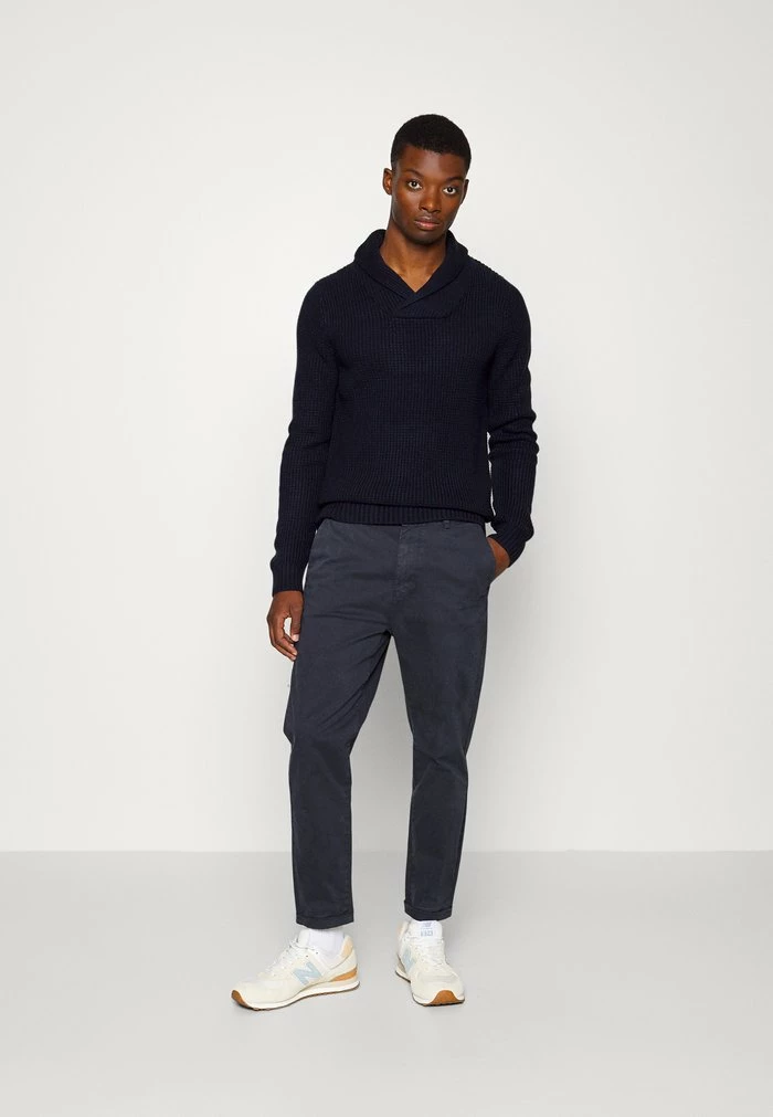 Only & Sons ONSKENT CROPPED CHINO - Chinos - Dark Navy 4 Only & Sons ONSKENT CROPPED CHINO - Chinos - Dark Navy - Image 2