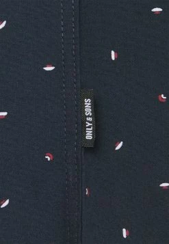 Only & Sons ONSSANE DITSY - Shirt - Dark Navy -Only & Sons shop 6c528557ce2d45ada081173158b12e95