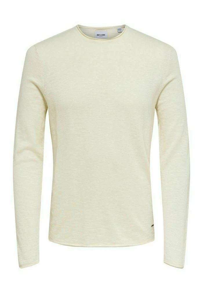 Only & Sons Jumper - Star White 3 Only & Sons Jumper - Star White