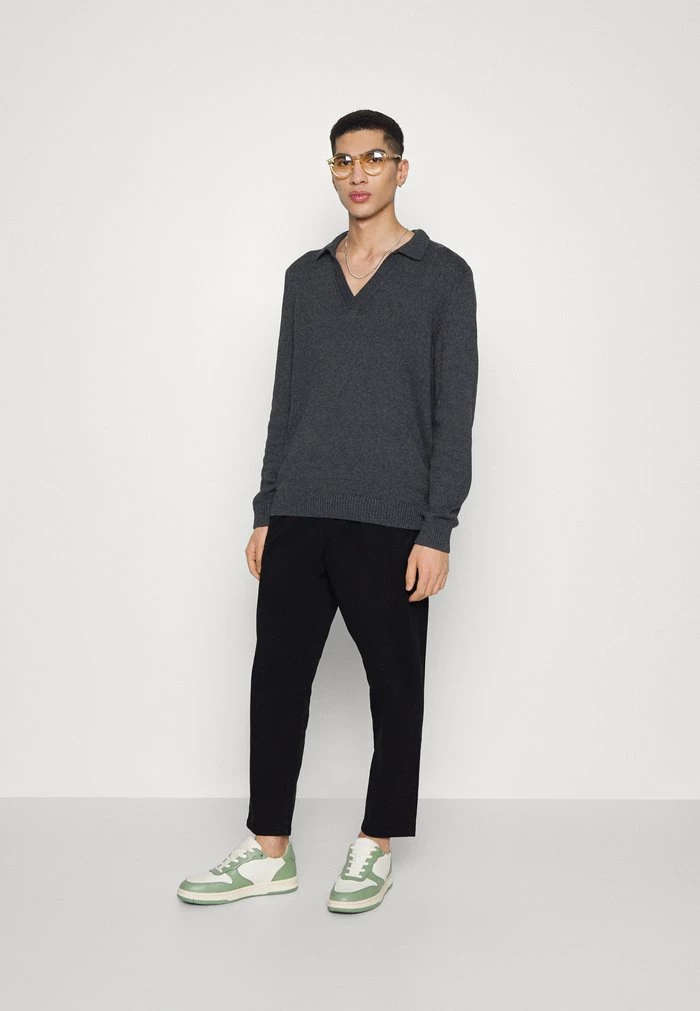 Only & Sons ONSDEW CROPPED PANT - Chinos - Black 4 Only & Sons ONSDEW CROPPED PANT - Chinos - Black - Image 2