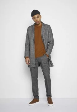 Only & Sons ONSJULIAN KING COAT - Classic Coat - Dark Grey Melange -Only & Sons shop 6dfbb8c14e244978929b6dc84cc9cf06