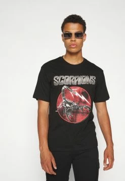 Only & Sons ONSSCORPIONS TEE - Print T-shirt - Black -Only & Sons shop 6ea635724c41482fa04966f851753968