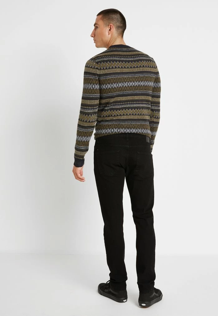 Only & Sons ONSLOOM BLACK - Slim Fit Jeans - Black Denim 5 Only & Sons ONSLOOM BLACK - Slim Fit Jeans - Black Denim - Image 3