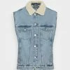 Only & Sons ONSRICK WEST - Waistcoat - Blue Denim 1 Only & Sons ONSRICK WEST - Waistcoat - Blue Denim -Only & Sons shop 707ea1da74664eb29bfb96041e2e65d5