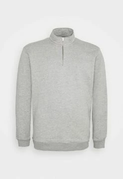 Only & Sons ONSCERES LIFE HALF ZIP - Sweatshirt - Light Grey Melange