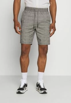 Only & Sons ONSLINUS LIFE CHECK - Shorts - Medium Grey Melange