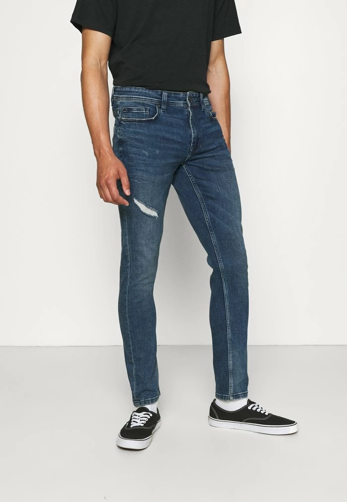 Only & Sons ONSLOOM LIFE - Slim Fit Jeans - Blue Denim 3 Only & Sons ONSLOOM LIFE - Slim Fit Jeans - Blue Denim