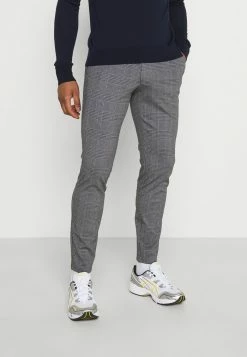 Only & Sons ONSMARK TAP PANT CHECK - Trousers - Black