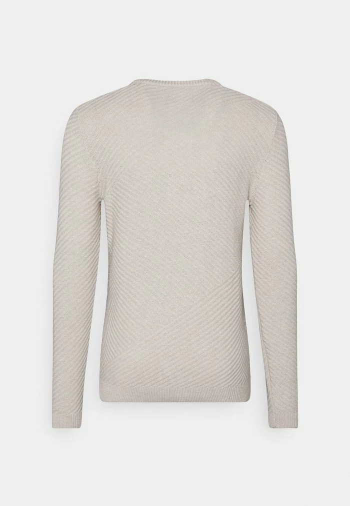 Only & Sons ONSNEW PIERRE CREW - Jumper - Oatmeal 4 Only & Sons ONSNEW PIERRE CREW - Jumper - Oatmeal - Image 2