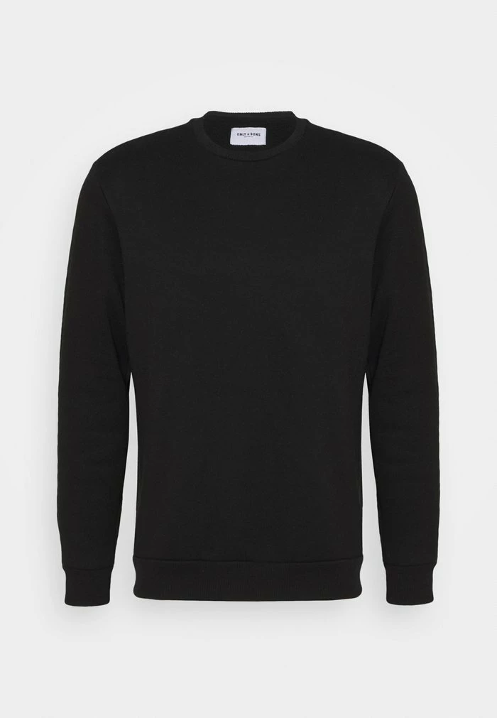 Only & Sons ONSCERES LIFE CREW NECK - Sweatshirt - Black 6 Only & Sons ONSCERES LIFE CREW NECK - Sweatshirt - Black - Image 4