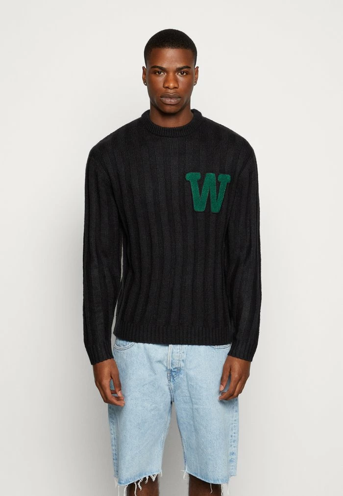 Only & Sons ONSVARSITYCHEST BADGE - Jumper - Black 3 Only & Sons ONSVARSITYCHEST BADGE - Jumper - Black