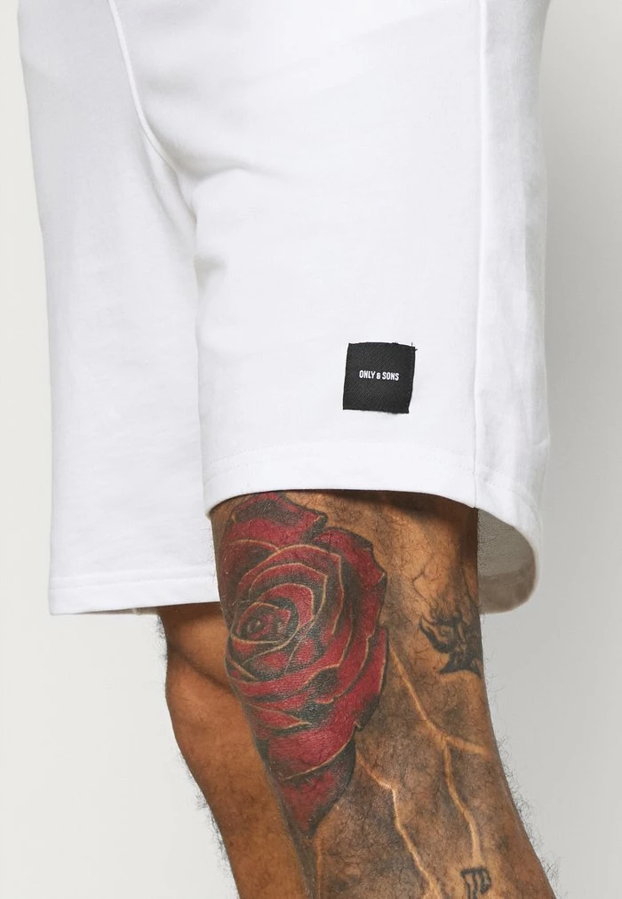 Only & Sons ONSNEIL - Tracksuit Bottoms - Bright White 6 Only & Sons ONSNEIL - Tracksuit Bottoms - Bright White - Image 4