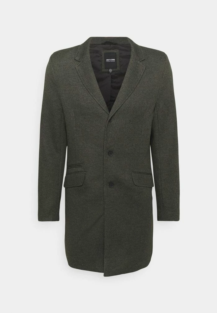 Only & Sons ONSJULIAN KING COAT - Classic Coat - Peat 7 Only & Sons ONSJULIAN KING COAT - Classic Coat - Peat - Image 5