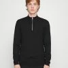 Only & Sons ONSWYLER LIFE HALF ZIP - Jumper - Black -Only & Sons shop 789a3b02a46846a185ffc41c481c7410