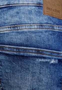 Only & Sons ONSPLY - Denim Shorts - Blue Denim -Only & Sons shop 78c85d48b4f44f9b8a86943fb3b6af66