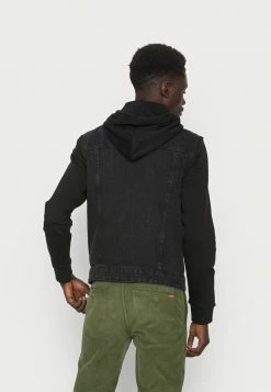 Only & Sons ONSCOIN HOOD TRUCKER - Denim Jacket - Black Denim 9 Only & Sons ONSCOIN HOOD TRUCKER - Denim Jacket - Black Denim -Only & Sons shop 7917bc8e4d6e4804abf8edc9feec57c9