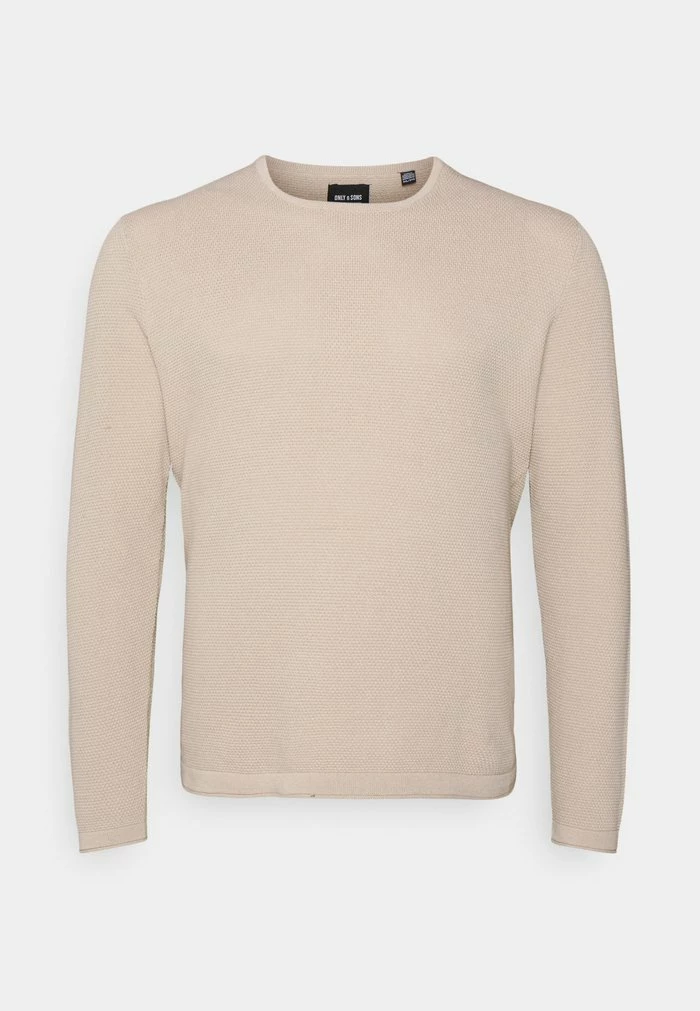 Only & Sons ONSPANTER CREW NECK - Jumper - Silver Lining 3 Only & Sons ONSPANTER CREW NECK - Jumper - Silver Lining
