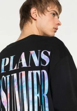 Only & Sons ONSILLIAN PRINT TEE - Print T-shirt - Black -Only & Sons shop 799e979712b5464fb72de2fa98a6bd7e