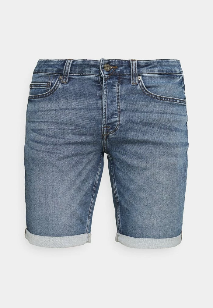 Only & Sons ONSPLY LIFE - Denim Shorts - Blue Denim 6 Only & Sons ONSPLY LIFE - Denim Shorts - Blue Denim - Image 4