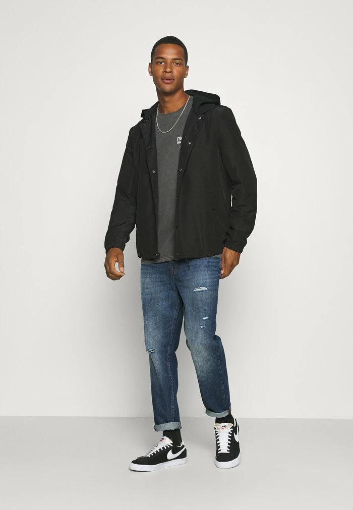 Only & Sons ONSAVI BEAM LIFE CROP BLUE - Relaxed Fit Jeans - Blue Denim 4 Only & Sons ONSAVI BEAM LIFE CROP BLUE - Relaxed Fit Jeans - Blue Denim - Image 2