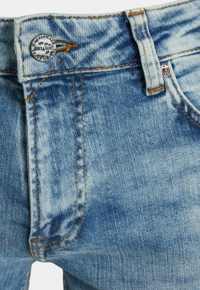 Only & Sons ONSLOOM WASH - Slim Fit Jeans - Blue Denim 8 Only & Sons ONSLOOM WASH - Slim Fit Jeans - Blue Denim - Image 6