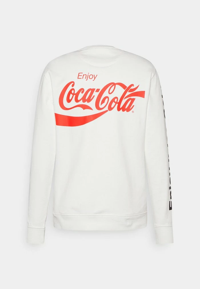 Only & Sons ONSCOCACOLA CREWNECK - Sweatshirt - Star White 4 Only & Sons ONSCOCACOLA CREWNECK - Sweatshirt - Star White - Image 2