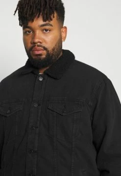 Only & Sons ONSLOUIS LIFE JACKET - Denim Jacket - Black Denim -Only & Sons shop 7fc20cd0246d4b44a43ad523c610628a