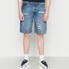 Only & Sons ONSAVI DAMAGE - Denim Shorts - Blue Denim 2 Only & Sons ONSAVI DAMAGE - Denim Shorts - Blue Denim -Only & Sons shop 7fd416742bfc471388f8cb607783df72