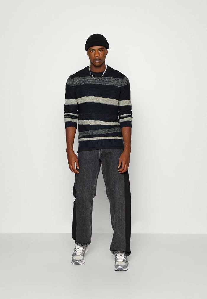 Only & Sons ONSPIKE - Jumper - Dark Navy 4 Only & Sons ONSPIKE - Jumper - Dark Navy - Image 2