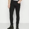 Only & Sons ONSWARP LIFE - Jeans Skinny Fit - Black Denim -Only & Sons shop 85534532e1bb4e32810ced5e9ee5fefa